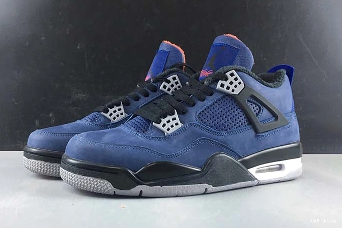 'LOYAL 521 -CQ9597-401 JORDAN 4 Unique WNTR AIR BLUE' 0821